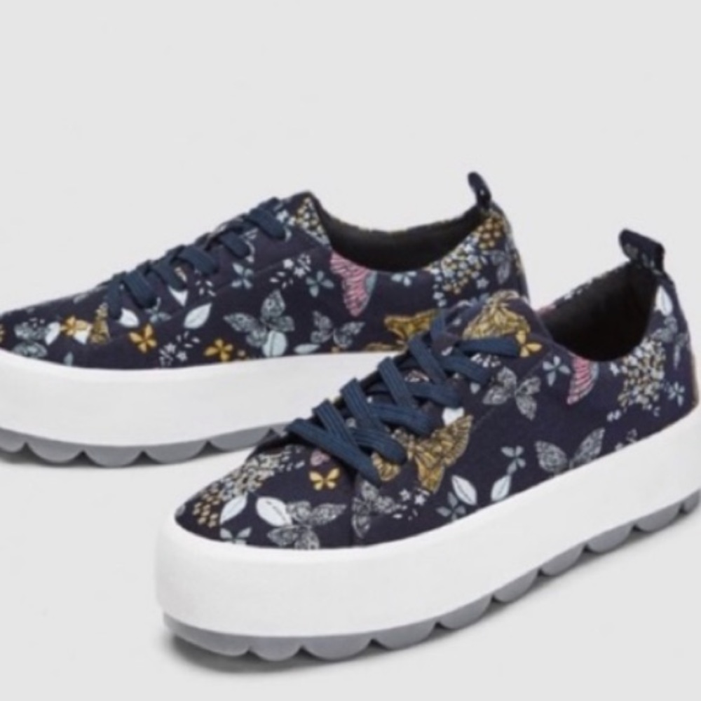 Zara butterfly sneakers size 38